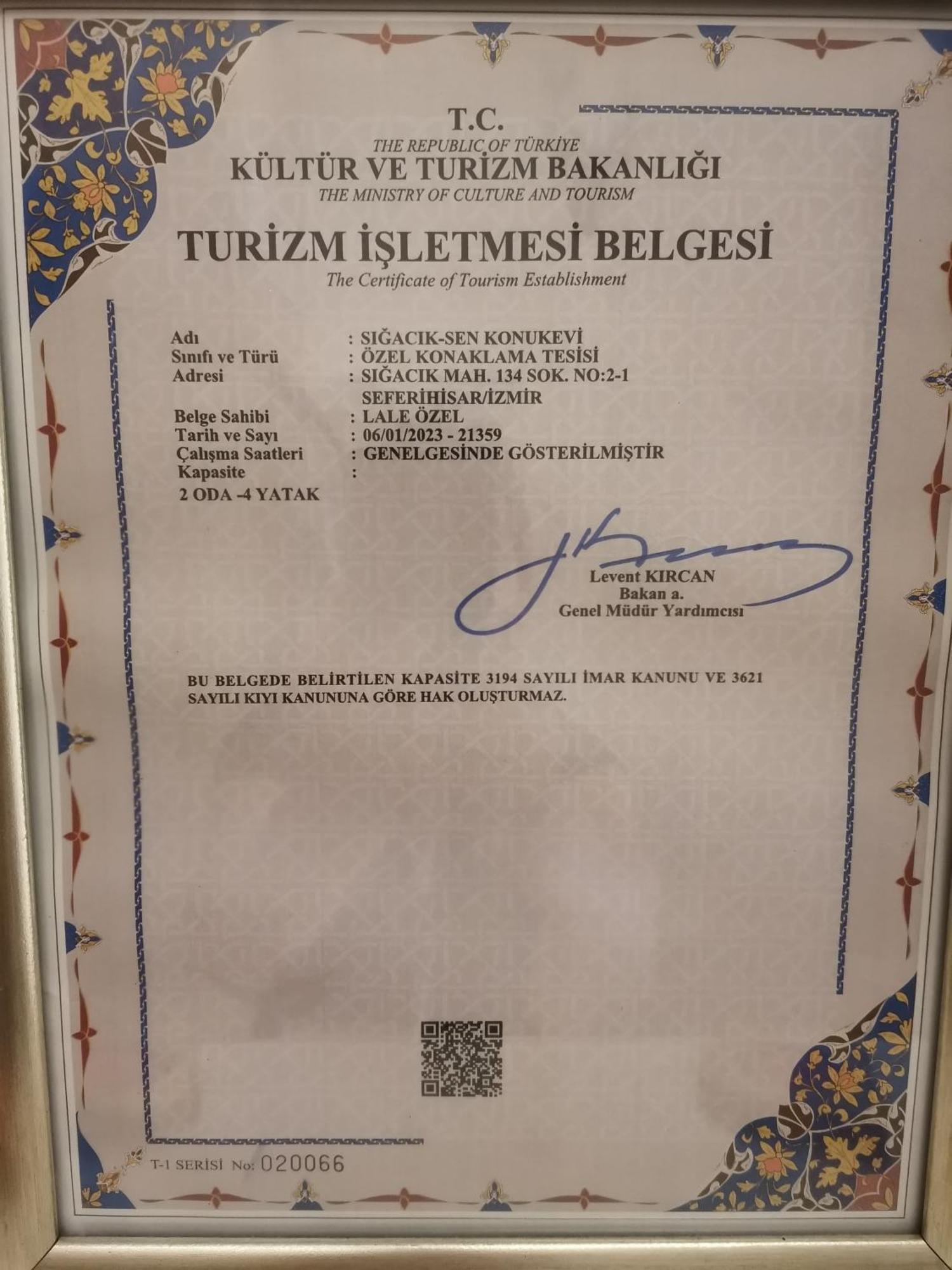 Sigacik Sen Konuk Evi Seferihisar Bagian luar foto